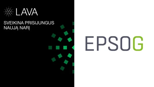 LAVA sveikina EPSO-G 3