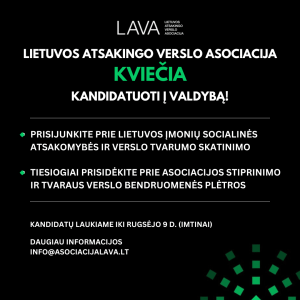 LAVA_Kandidatavimas į Valdybą