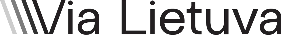 Via Lietuva Logo - Skaidrus Juodas